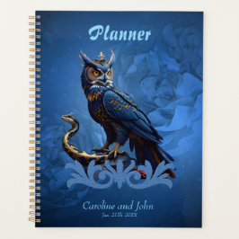 Agenda Reyes de cielos y tierra, el búho majestuoso