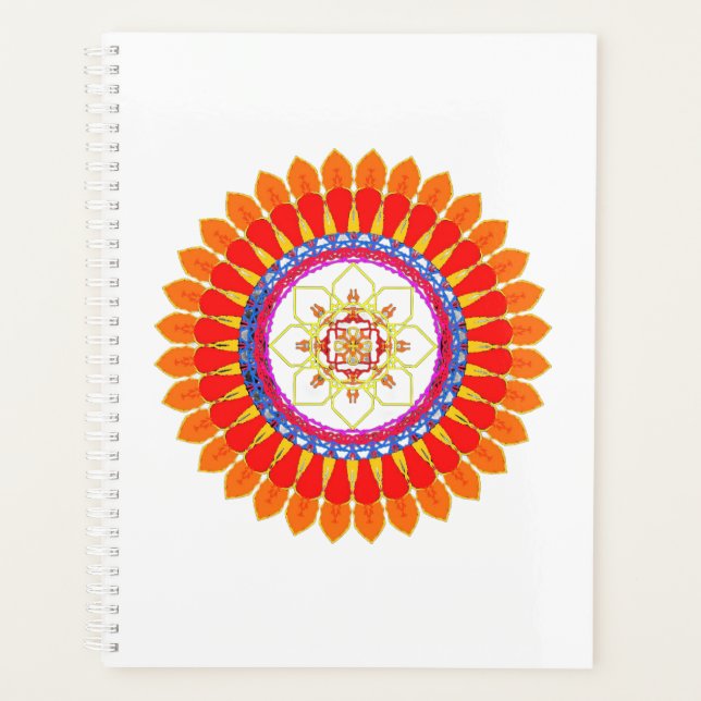 Agenda Rhythmic Euphoria Mandala  (Anverso)