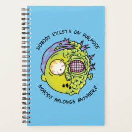 Agenda RICK AND MORTY™ | Cotización estilizada de Morty F