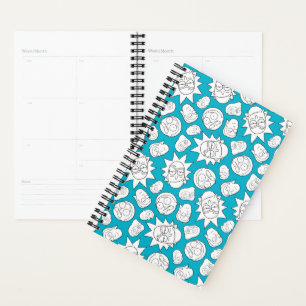 Agenda RICK AND MORTY™ Patrón de cabeza de familia S