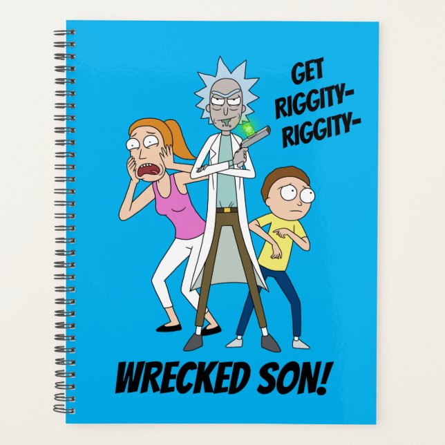 Agenda RICK AND MORTY™ | Rick, Morty y Summer (Anverso)