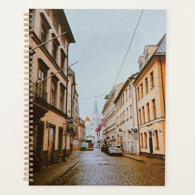 Agenda Riga, Letonia Cityscape (Anverso)