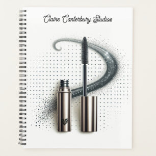Agenda Rímel Swoosh Metálico Negrita
