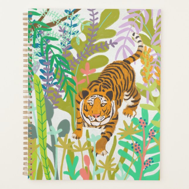 Agenda Roar de la jungla - Tigre (Anverso)