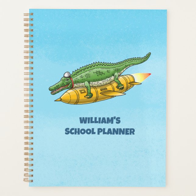 Agenda Rocket Crocodile (Anverso)