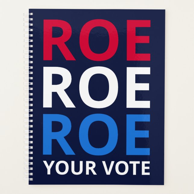 Agenda Roe Tu Voto I (Anverso)