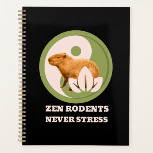Agenda Roedores Zen Nunca Estrés Humor de Capybara