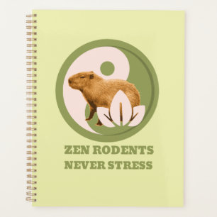 Agenda Roedores Zen Nunca Estrés Humor de Capybara