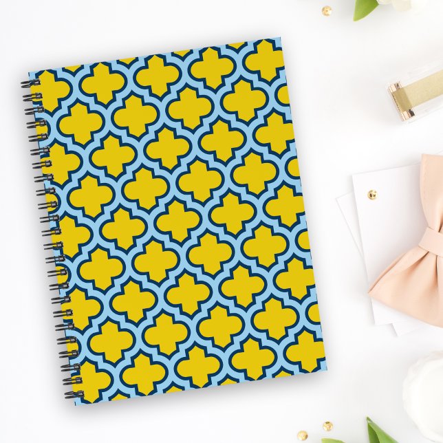 Agenda Rojo azul amarillo y bebé, Entramado, Quatrefoil (Subido por el creador)