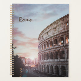 Agenda Roma Arquitectura antigua, paisaje de ciudad atard