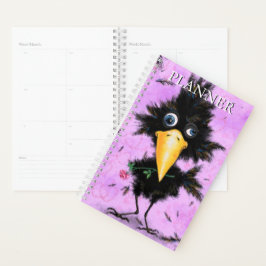 Agenda Romantic Bird Planner Funny
