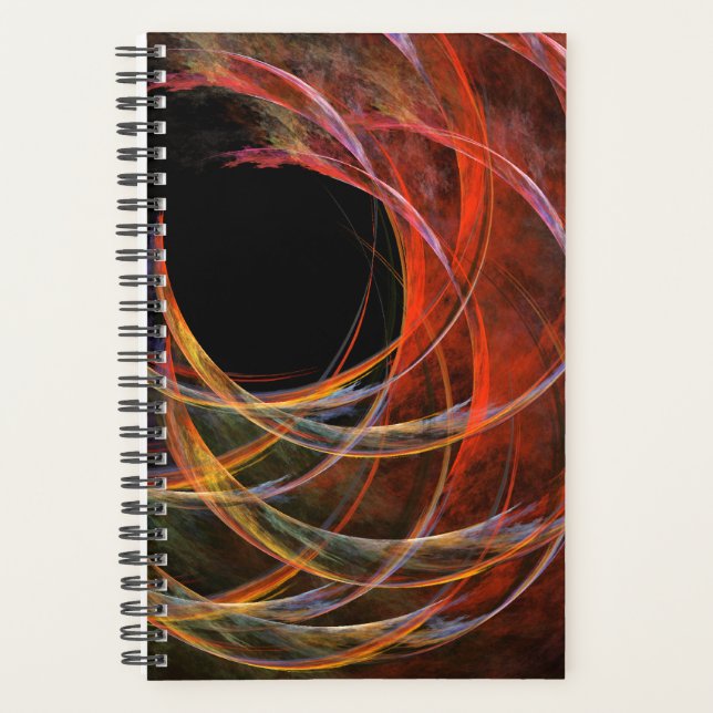 Agenda Rompiendo el arte abstracto del círculo (Anverso)