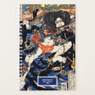 Agenda Rori Hakucho Chojun por Utagawa Kuniyoshi