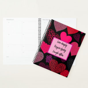 Agenda Rosa caliente