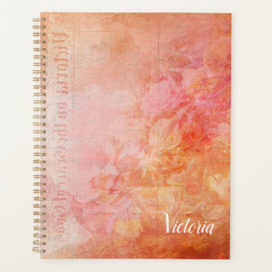 Agenda Rosa de Victoria Fantasy Personalizado