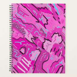 Agenda Rosa! Diversión con arte abstracto