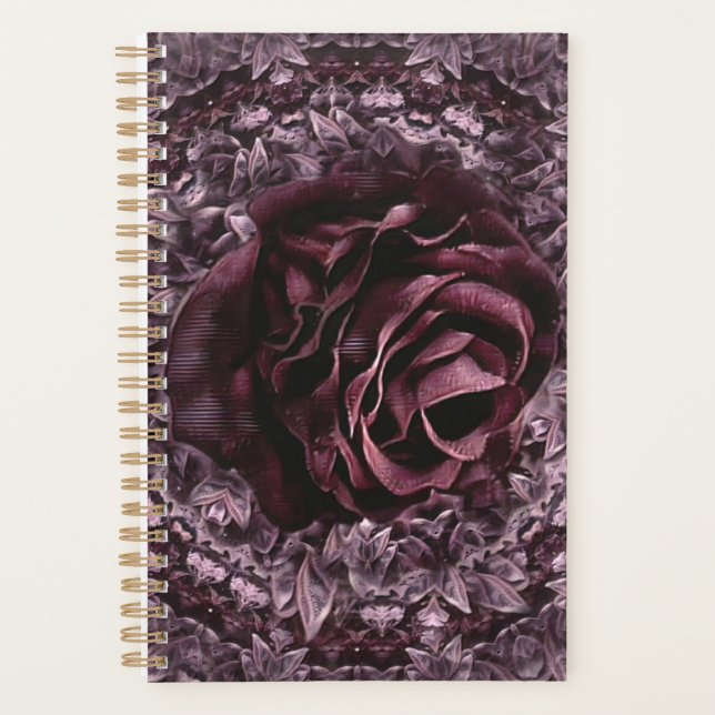 Agenda Rosa Mandala (Anverso)