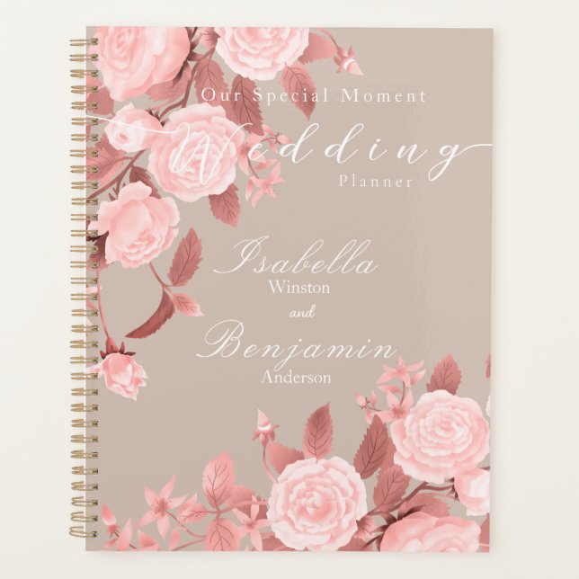 Agenda Rosa Moda boda (Anverso)