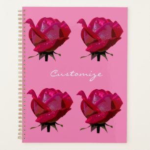 Agenda rosa rojo Thunder_Cove