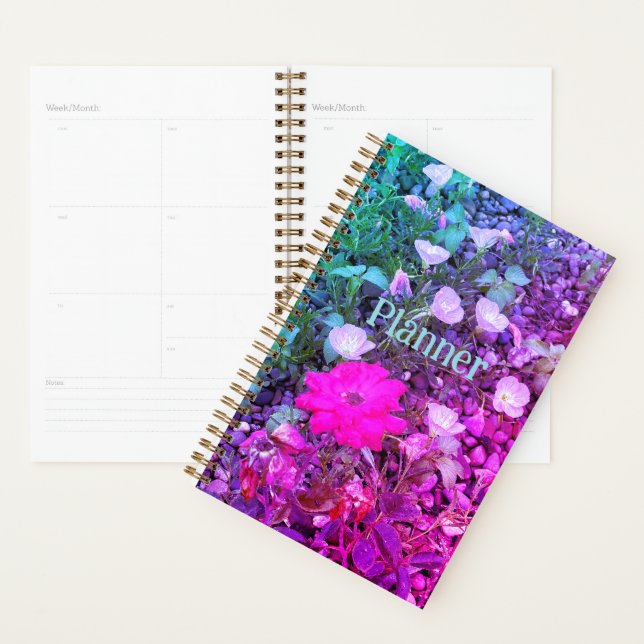 Agenda Rosa rosa rosa y planner de primrose (Demostración)