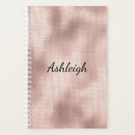 Agenda Rosa Rubor rosa