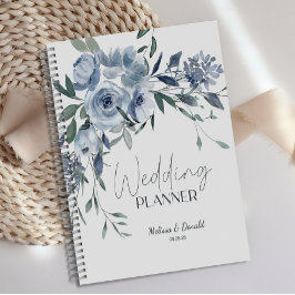 Agenda Rosas azules polvorientos Boda de flores