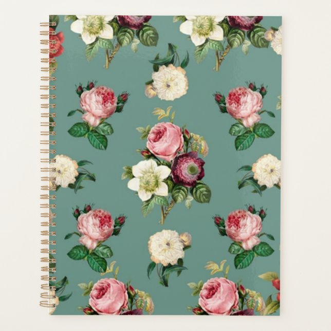 Agenda Rosas clásicos y jade (Anverso)
