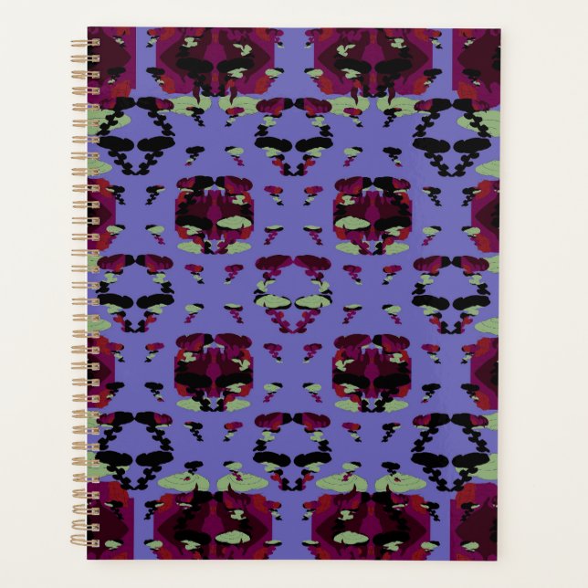 Agenda Rosas de llama celestial contenidas (Anverso)
