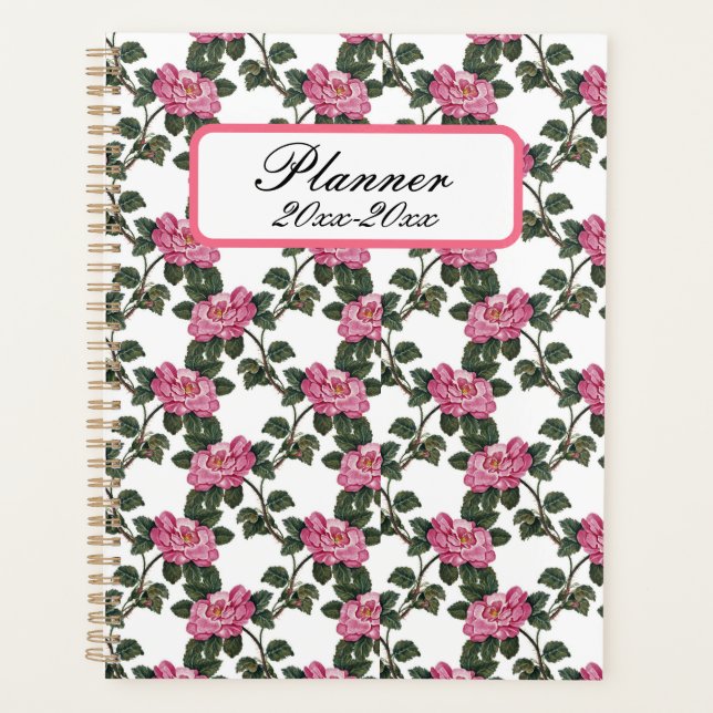 Agenda Rosas rosadas (Anverso)