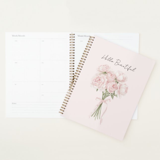 Agenda Rosas rosadas Pretty Blush (Demostración)