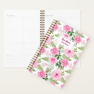 Agenda Rosas rosas rosas personalizadas
