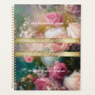 Agenda Rosas Vintage Pintados Al Estilo Holandés Antiguo