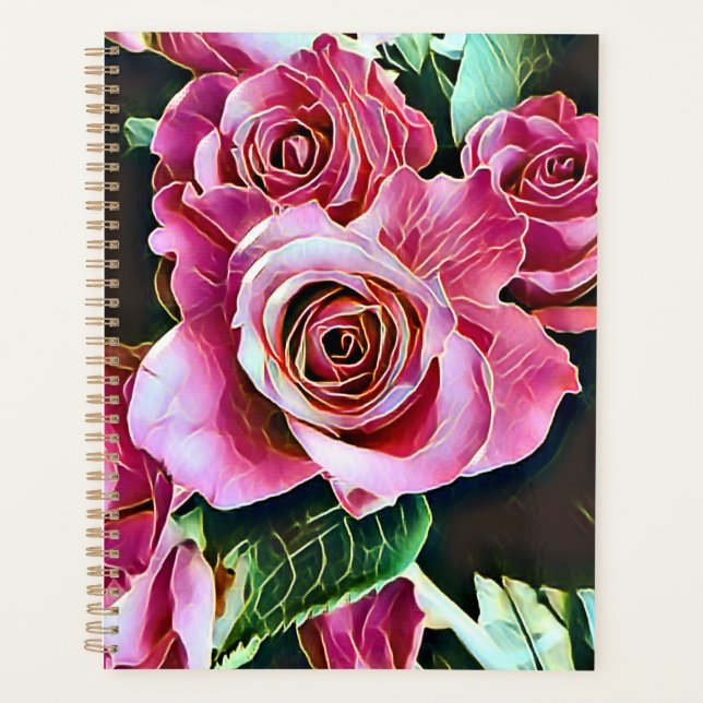 AGENDA ROSES DE PINK (Anverso)