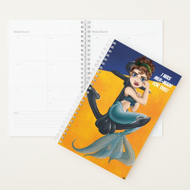 Agenda Rosie the Mermaid Planner (Demostración)