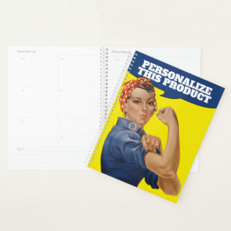 Agenda Rosie the Riveter fácil de personalizar