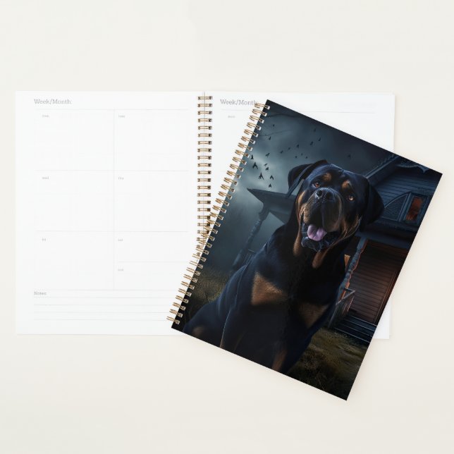 Agenda Rottweiler Halloween Scary (Demostración)
