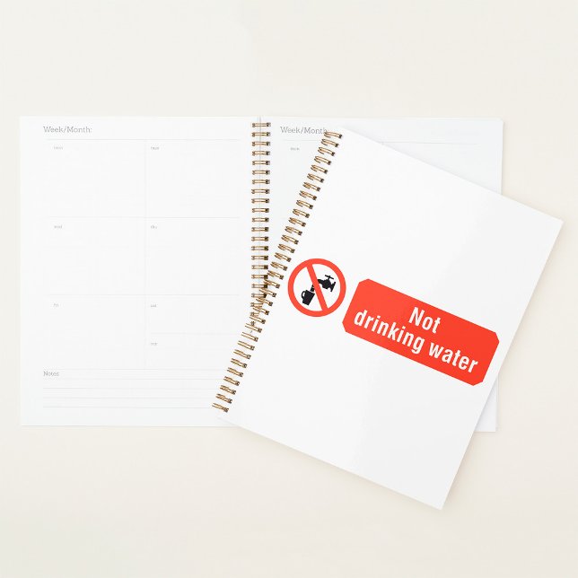 Agenda Rótulo de seguridad del agua no potable (Subido por el creador)