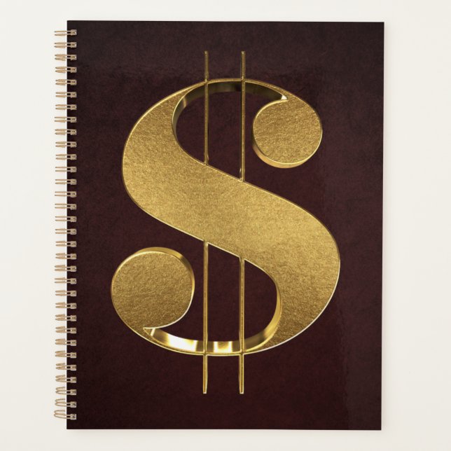 Agenda Rótulo del dólar dorado (Anverso)