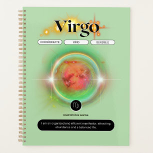 Agenda Rótulo Zodiaco moderno Elemento de la Tierra de la