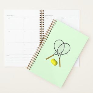 Agenda Rótulos de tenis verdes