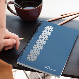 Agenda Royal Blue Pickleball Personal Weekly