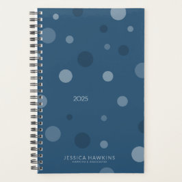 Agenda Royal Blue Pop Dots Year Weekly