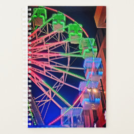 Agenda Rueda de la fortuna verde y azul