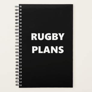 Agenda Rugby Planner Sports Theme Rugby Plans