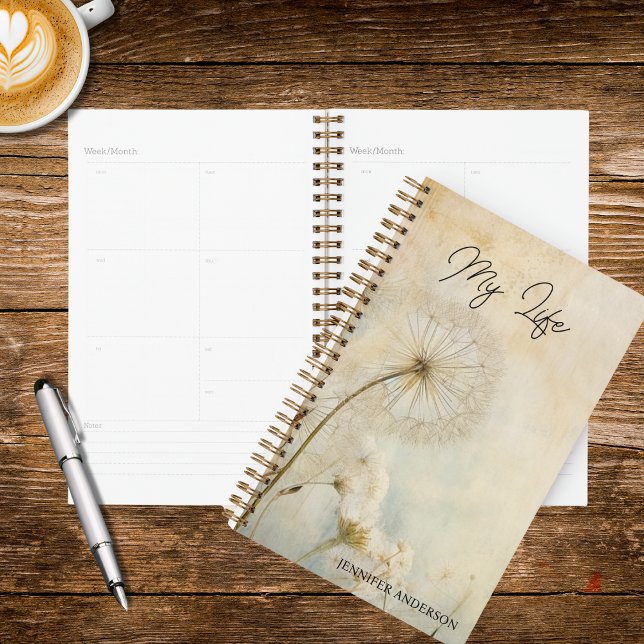 Agenda Rustic Dandelions (Subido por el creador)