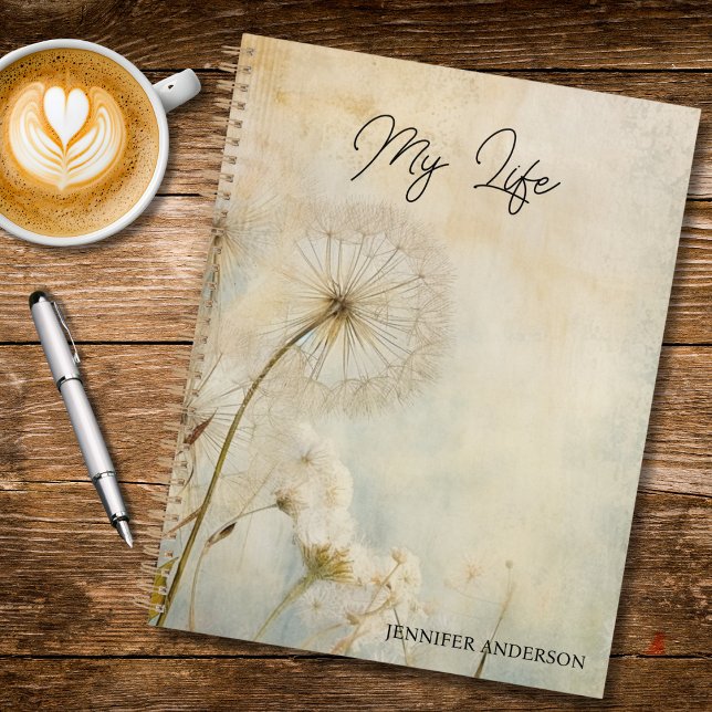 Agenda Rustic Dandelions (Subido por el creador)