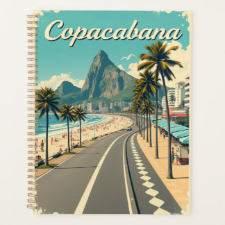 Agenda Rustic Vintage Retro Travel Playa de Copacabana
