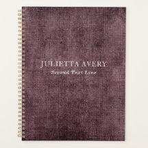 Rústico Purple Wine Linen Textura Diseño de negoci