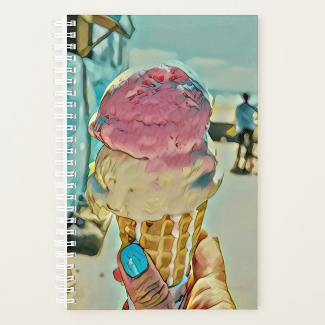 Agenda Sabor de helado (Anverso)
