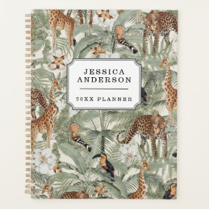 Agenda Safari   Planner de animales de la jungla